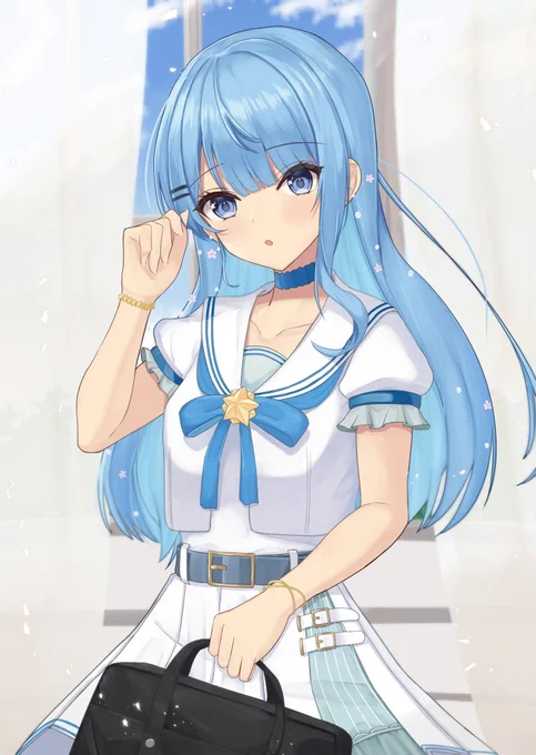 ぱっつんすいちゃん  #ほしまちぎゃらりー #ホロライブ