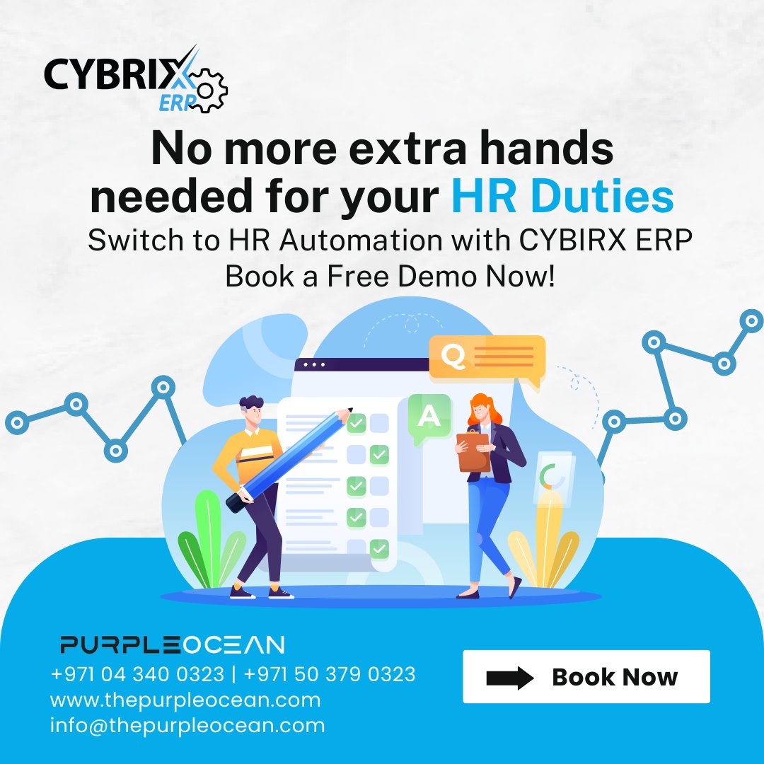 Streamline Your HR Operations with Cybrix ERP Software. Say Goodbye to Manual Work and Hello to Automation📊👥
#ERP #software #cybrixerp #erpsystems #erpsoftware #cybrix #erpsolutions #enterpriseresourceplanning #accountingsoftware #softwarecompany #businesssoftware #dubai #uae