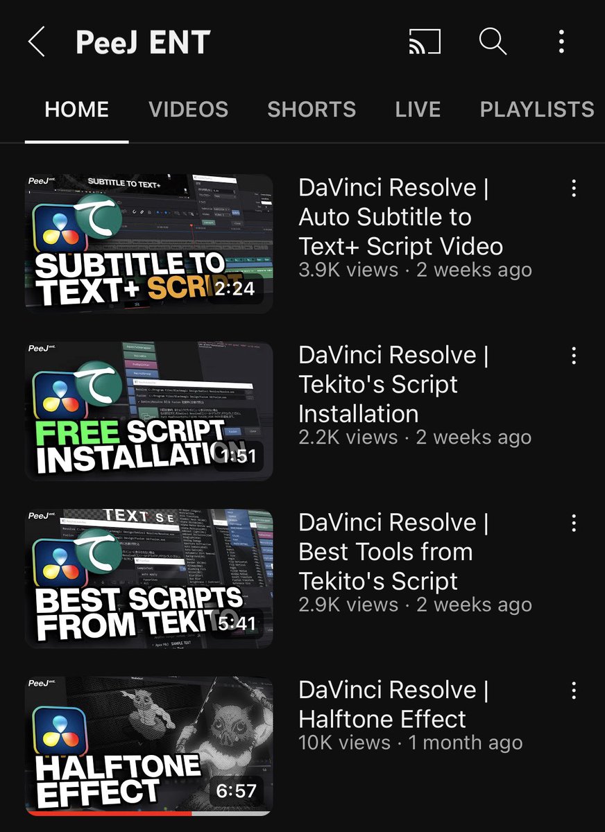 I use Davinci Resolve to edit, it’s a professional FREE editing program. I recommend it. 

Everything I know about editing on there I learned from him.