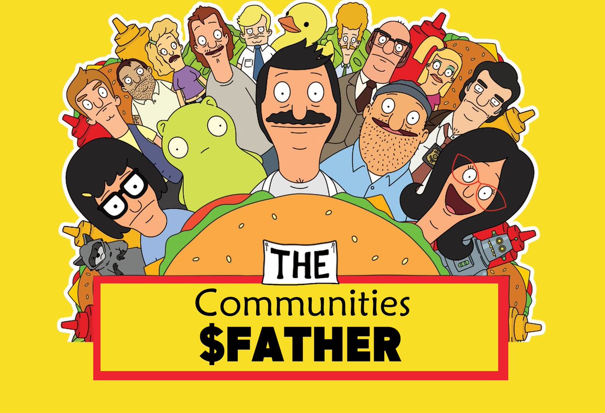 fathercoineth's tweet image. $FATHER who always keeps his cool, even when the burger orders pile up and the family shenanigans reach an all-time high