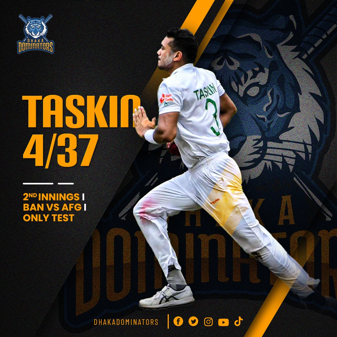 DominatorsDhaka's tweet photo. Taskin Ahmed and Shoriful : The Dynamic Duo That Crushed Afghanistan's Backbone! 📷📷
#BANvsAFG I #letsdominate I #dhakadominators https://t.co/lKxXR654xW