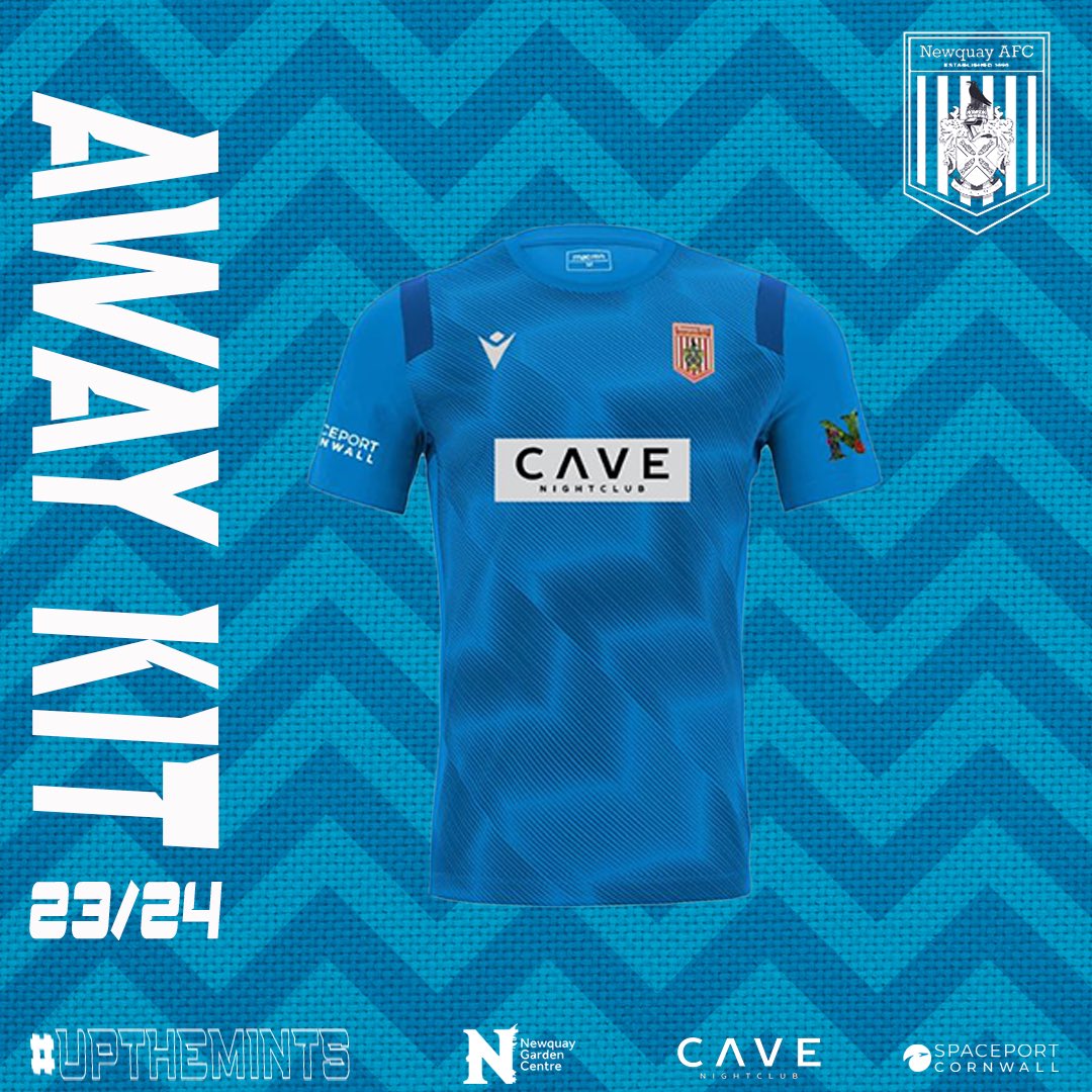newquay_afc's tweet photo. Introducing our brand new Home and Away kit for the 23/24 season!

Huge thank you to Cave for sponsoring both kits, which will be available to buy online this Monday

#UpTheMints 🔴⚪️ https://t.co/djjDkRHJEW