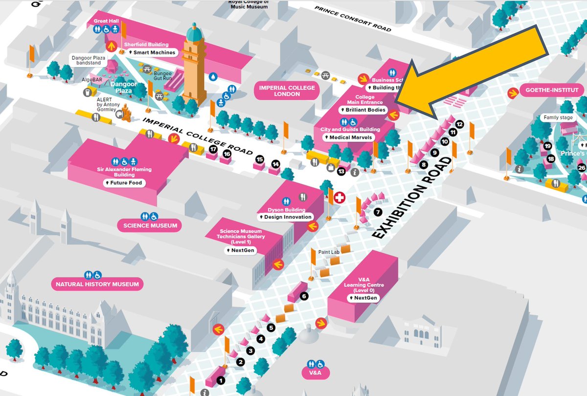 We are at the @ExRdFestival today! You can visit our stand to learn about #SickleCell disease, with our quizzes and creative activities.
Find us in the Brilliant Bodies zone 12-6.
All info on imperial.ac.uk/events/162409/…
#sicklecellawareness #invisibledisability #mentalhealth