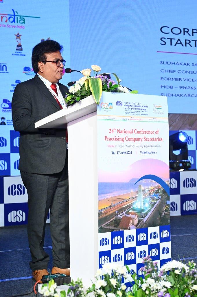 icsi_cs's tweet photo. 24th National Conference of #PCS Fourth Technical Session - #MSME & #Startups: Catalyst to #EconomicGrowth #ICSIPCS @g20org @AmritMahotsav https://t.co/KAIwnOwvLy