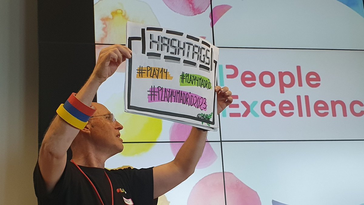 Time to rock and roll at #play14 #play14madrid