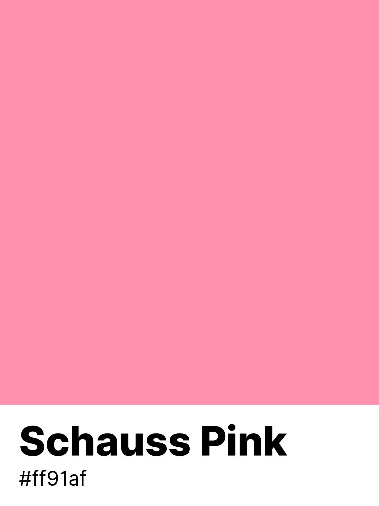 color_parrot's tweet photo. #Schauss_Pink #ff91af https://t.co/zo013YNZnk https://t.co/OQOw4q1BUG