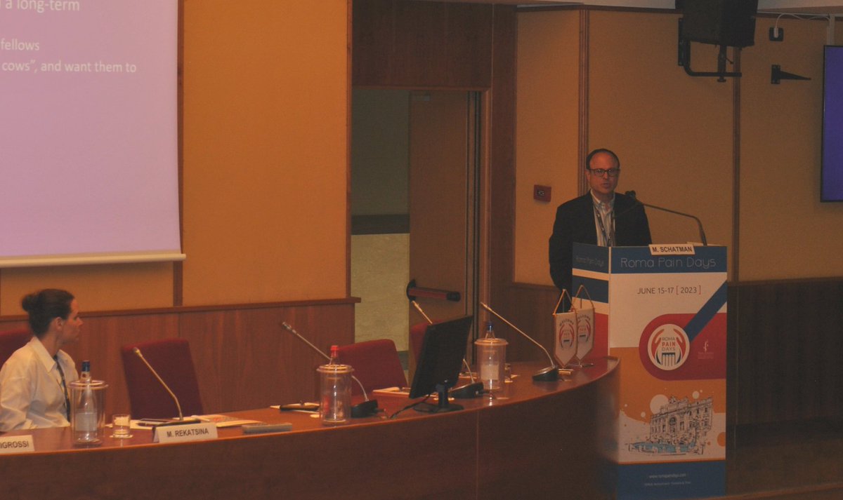 Symposium "Advances in Neuromodulation".  Chairs: Felice Occhigrossi and Martina Rekatsina. Speakers M. Schatman,  P. De Negri, P. Tabatabaei and T. Luecke.
#RPD23 #pain #painmanagement