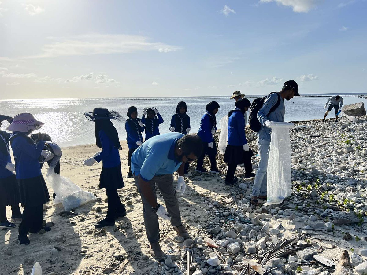 GaafaruSchool's tweet photo. #maldivesfortheoceans
#parleyAIR
#Gaafaru 
@MoEdumv https://t.co/SVMKR5v3Nk