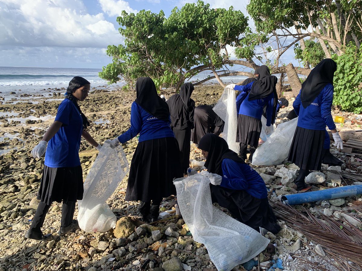 GaafaruSchool's tweet photo. #maldivesfortheoceans
#parleyAIR
#Gaafaru 
@MoEdumv https://t.co/oW8eqGGmBS