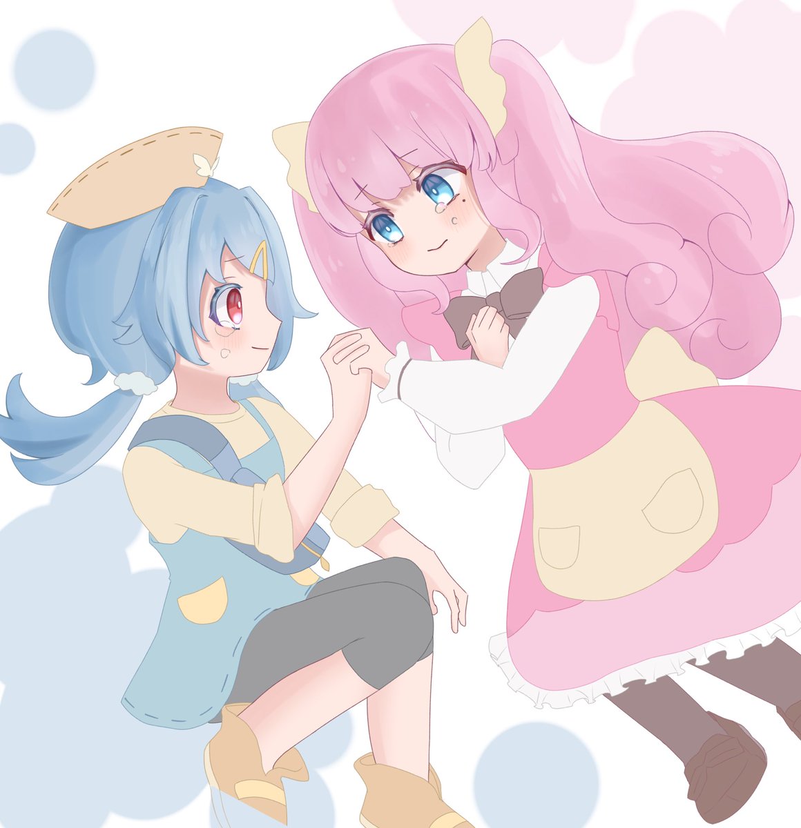 mochi_sakura07's tweet image. ヒカルとマリア
 #まいごえん図工部
