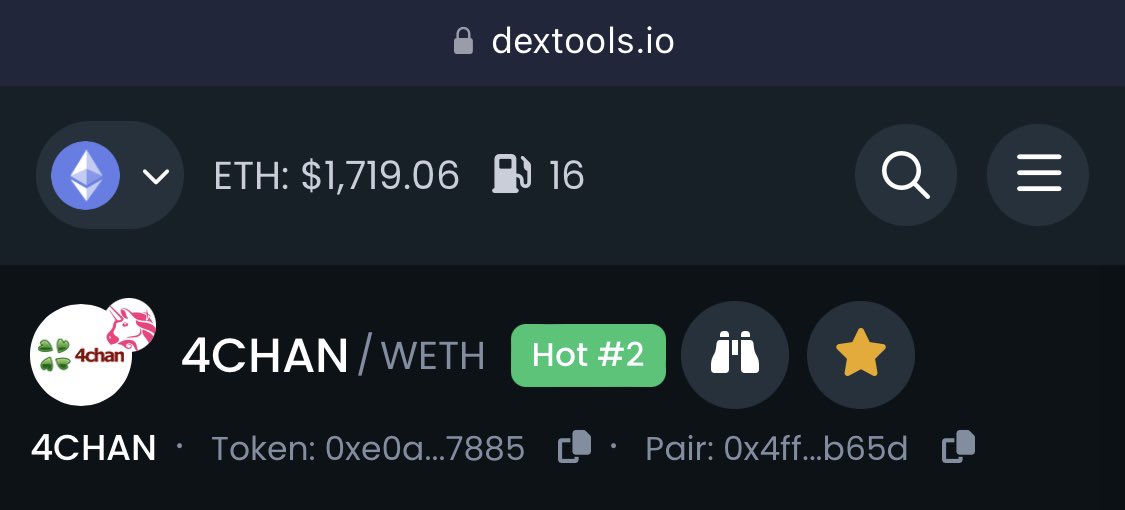 #4chan hot 🥵 #2 ✅

#4ChanOverTake #4ChanArmy #4ChanChads #4ChanFam #BTC #DeFi #DEX #CEX