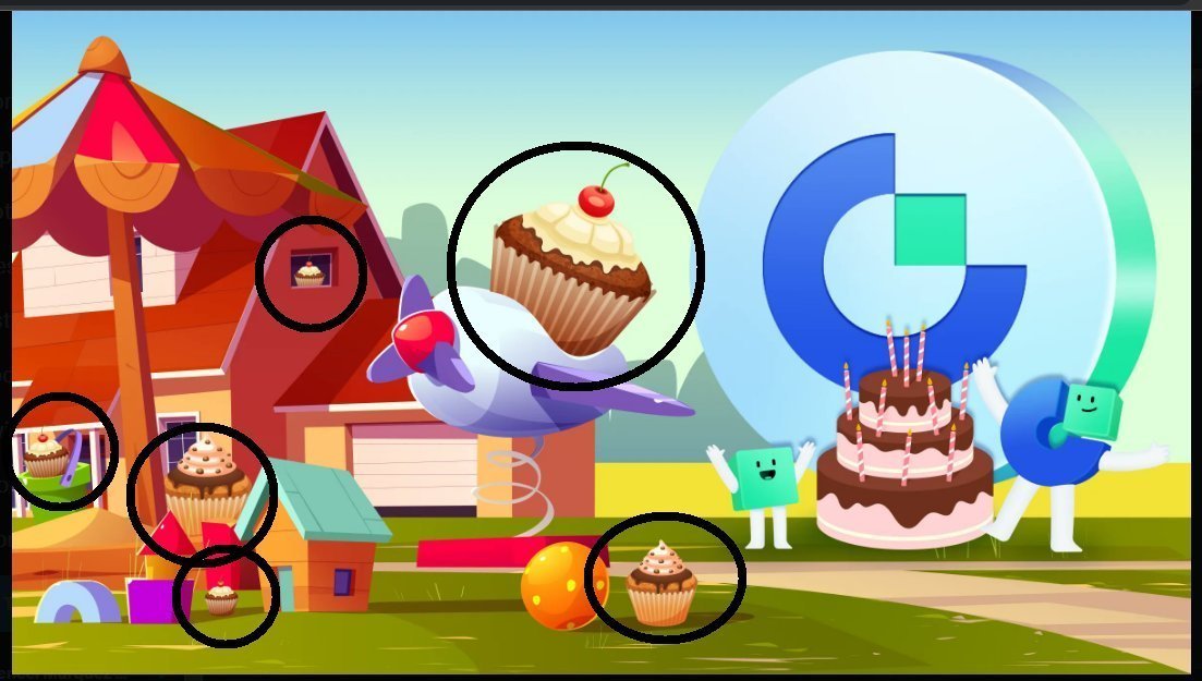 lucvantien840's tweet image. #10YearsOfGateio #GateioTurns10     
Ans :6 cupcakes