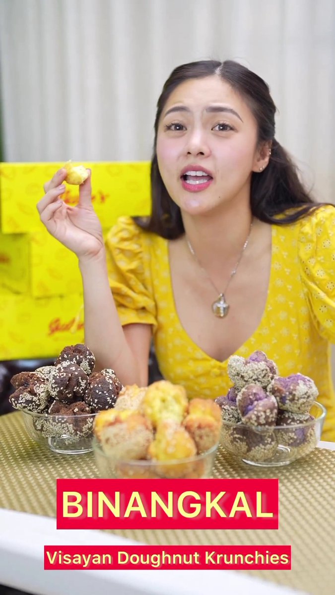 teamKCGofficial's tweet photo. Ube and Choco-flavored Julie's Binangkal, the best na ka-partner ng kape sa merienda. Try nyo na mga ka-freshness! ๐โค
๐ธ IG | @.chinitaprincess
๐ Full video here:
๐ https://t.co/qgNaojSEdW
#KaFreshness #BastaJuliesFreshYan @prinsesachinita @Julies_Official https://t.co/hpPZDPHBrr