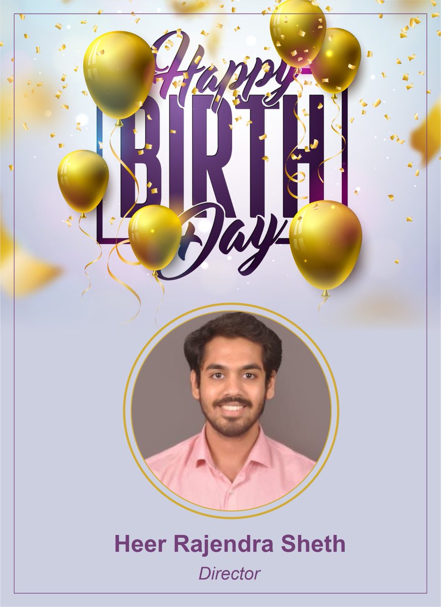 Today we wish our Director a very Happy Birthday & Long life 🥳

You have always been a backbone of our company ! 

#happybirthday #birthdaywishes #goodwishes #birthdayvibes #airlinkcpl #airlinkcplsurat #airlink