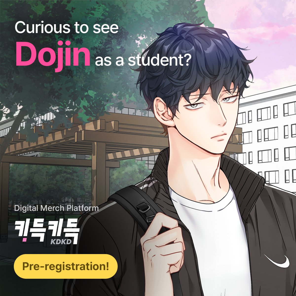 🏫Curious about high school student Dojin?

Pre-register now👉 kdkd.io

#Love_is_an_Illusion! #LezhinComics