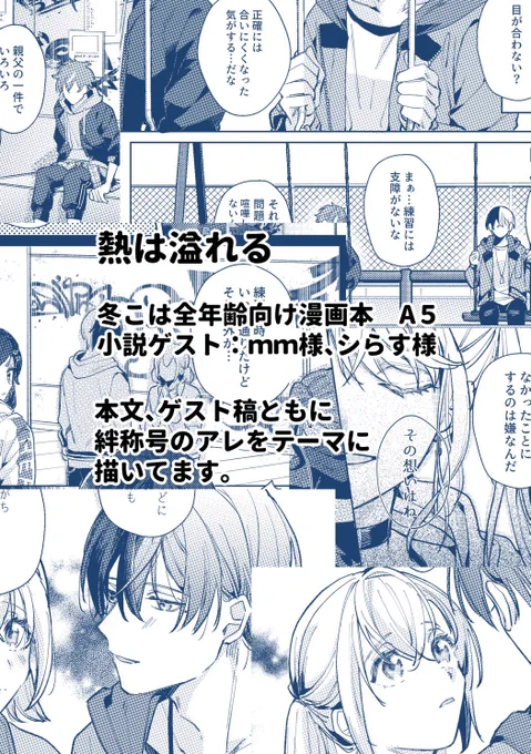 なんとゲストさんがいます。ゲスト稿合わせたら100ページあるのすごいね。 (ツリーに頒布数アンケートつけるのでよかったらポチッとご協力お願いします🙇‍♂️)