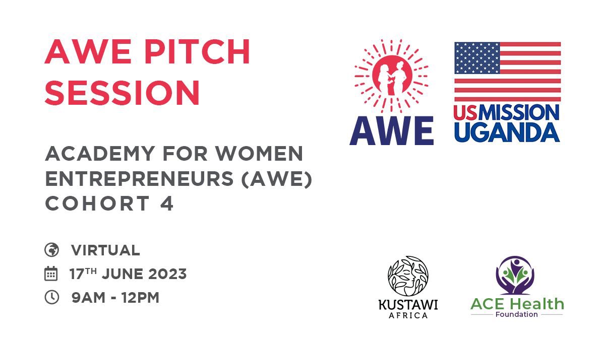 📍 AWE PITCH SESSION.

If you're raising money for your business, having an impressive pitch deck is a key component in your fundraising toolkit. 

The AWE-some ladies will be under going a well curated Pitch Session.

#AWEinUganda
#AWEnergised