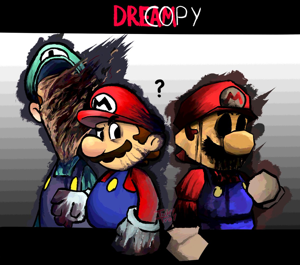 DREAM COPY - Mario Dream Team x C-N64 [Cross]

'Oh who its this Poly Red one looks a little bit weird'

C-N64 its by @korean_nooby and @WassabiSoja 
#SuperMarioBros #MarioDTHorror #marioexe #CreepyPasta #digitalart