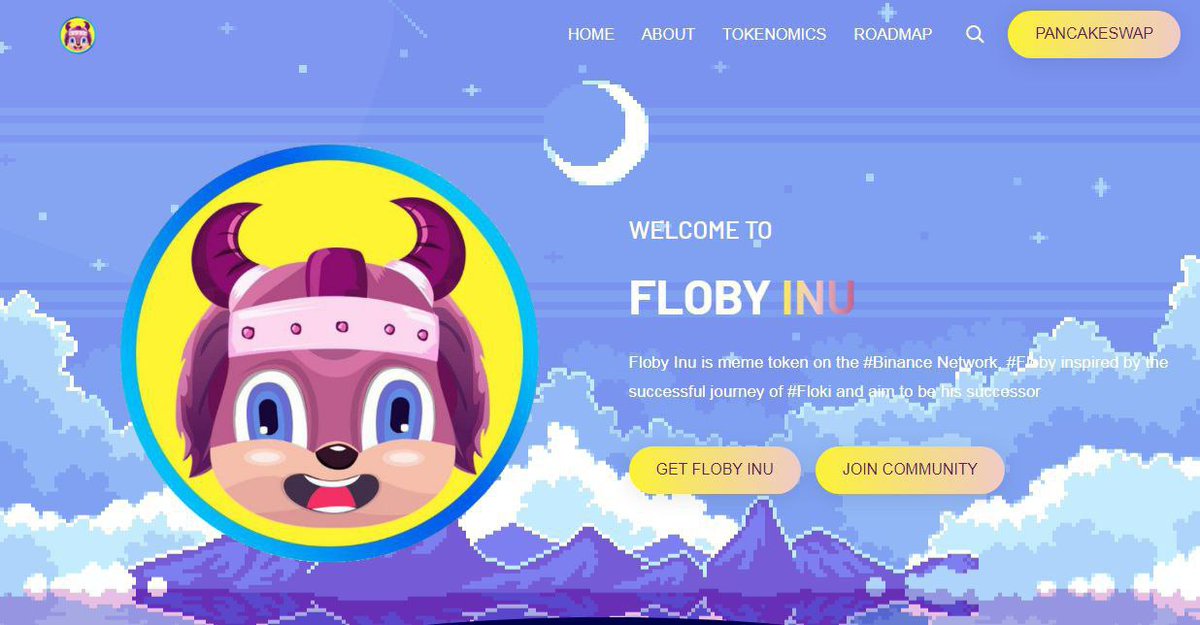FlobyInu's tweet photo. Now #Floby has an official site 
Get ready to welcome the next generation of #Floki 

https://t.co/ZIBlSr9lUo https://t.co/PyaiqY3XTG