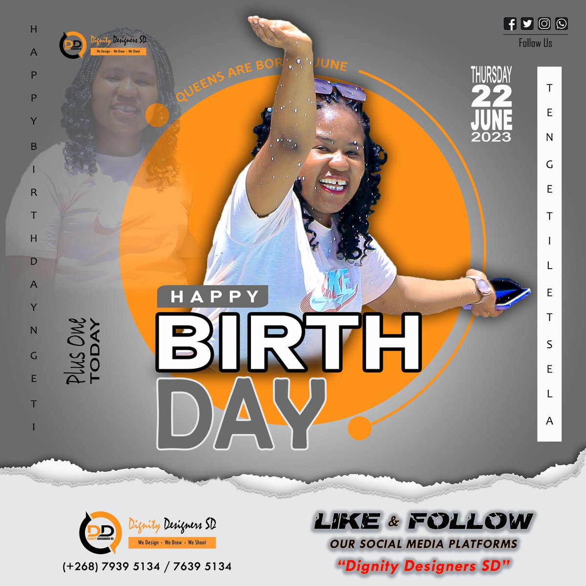 You need a BIRTHDAY post, we are here for you. +268 7939 5134