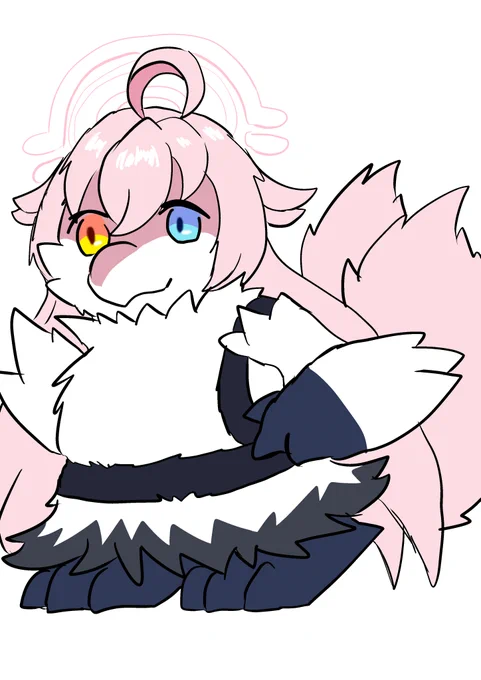 ブルアカ 擬獣化 小鳥遊ホシノ