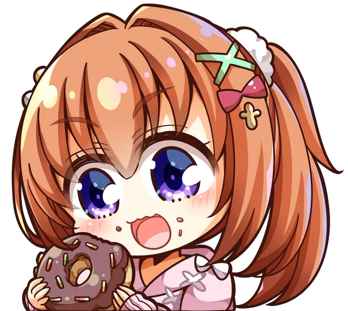 【おまけ】 もぐもぐしているのぞみん素材