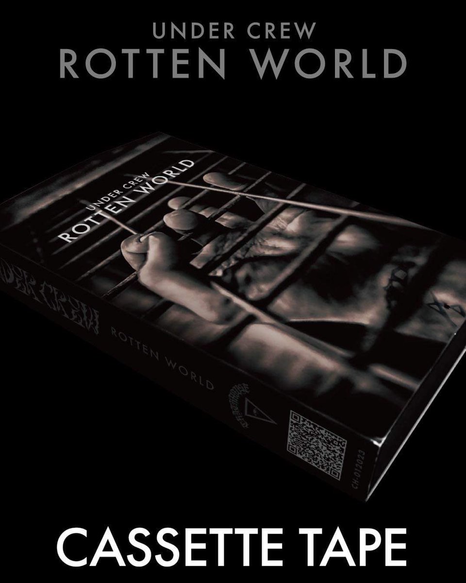 shifteryoshiki's tweet photo. 20minutes records 第8弾リリースは福岡のUNDER CREW！

鋼鉄の最新作
"ROTTEN WORLD"
本日発売です！

更には福岡天神grafでのリリースパーティーも本日開催！！

通販はこちらにて
https://t.co/DeyHZ5apwl

#undercrew
#20minutesrecords https://t.co/aeqFWR9Bs7