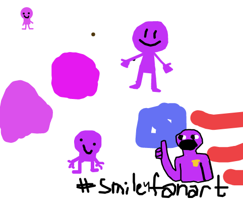 #smile4fanart is my thing now i stole it
