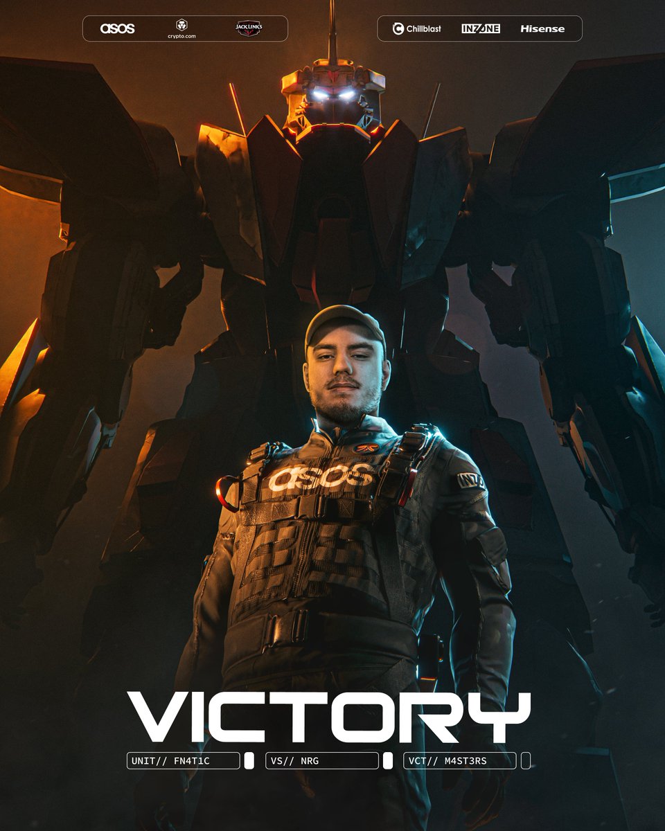 FNATIC's tweet photo. NR-Free 🇪🇺 https://t.co/pgVM3rklLM