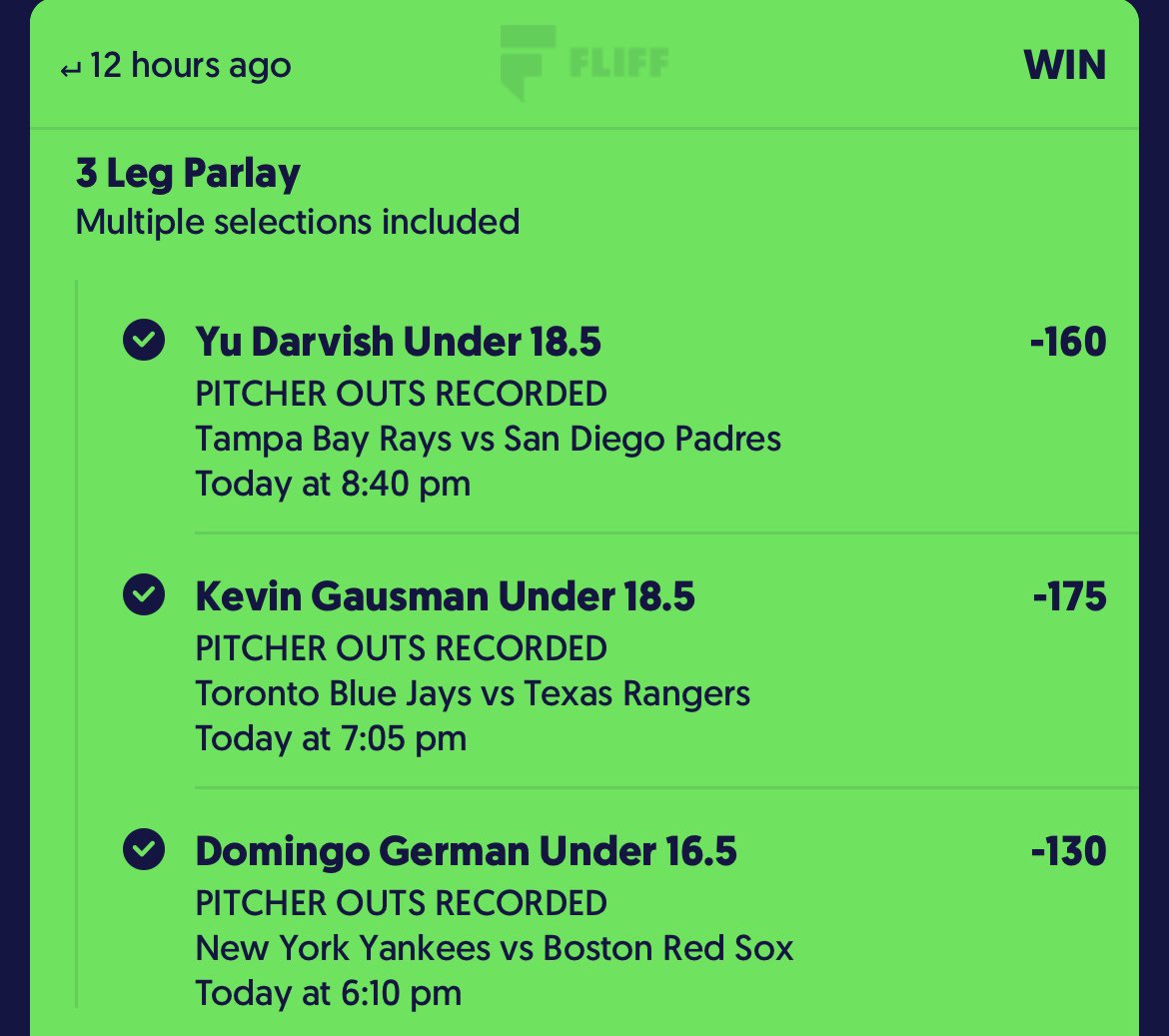 oldsengun's tweet photo. Cash the Twitter play 🔥✅

Gonna try to post a slip a day for Twitter, most of my plays are dropped in this free discord 

https://t.co/HWlNHkFADt

#Fliff #MLB #GamblingTwitter #BettingTwitter #Parlay #PrizePicks #CBB #WNBA #CSGO #Esports #NHL #NBA #Sleeper https://t.co/y9GfMzBMqh