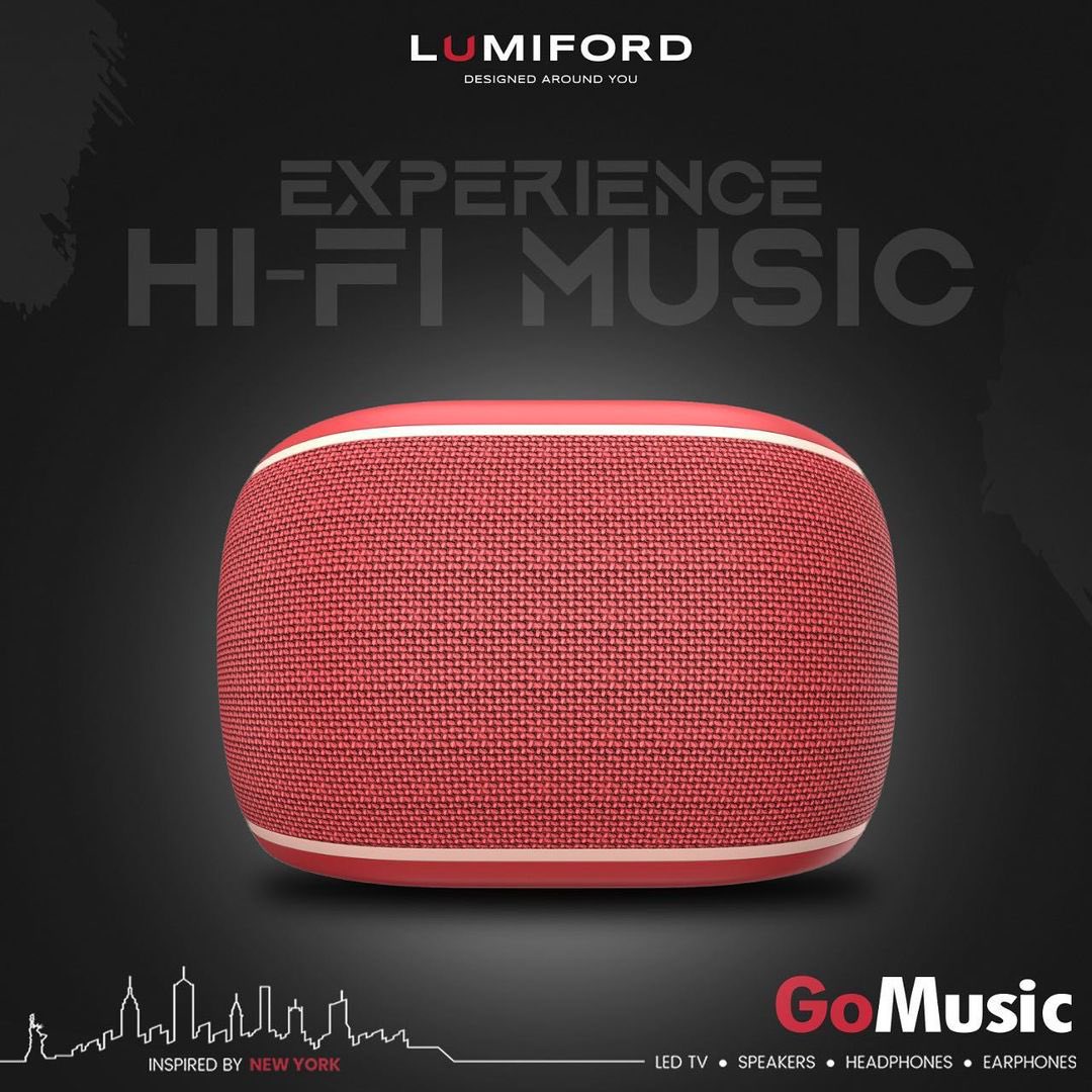 #Lumiford #GoMusic #BT12 #PortableSpeakers

#WirelessSpeaker #Audio #Music #Compact #Wireless #Bass #DesignedAroundYou #InspiredByNewYork

Get your hands on it today at Lumiford.com 🔗