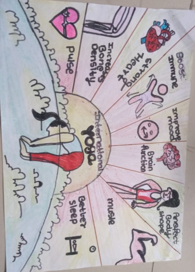 kc_kvian's tweet photo. A poster making competition was held on benefits of yoga through Google meet at KV Sabarmati which was streamed live through YouTube. https://t.co/wvmVIFgCC0 #YogaDay2023 
#IYD2023  
#KVS 
#KVians 
#YogaForVasudhaivKutumbkam 
#G20India 
#वसुधैव_कुटुम्बकम् 
@EduMinOfIndia https://t.co/xyYpIcUcKs