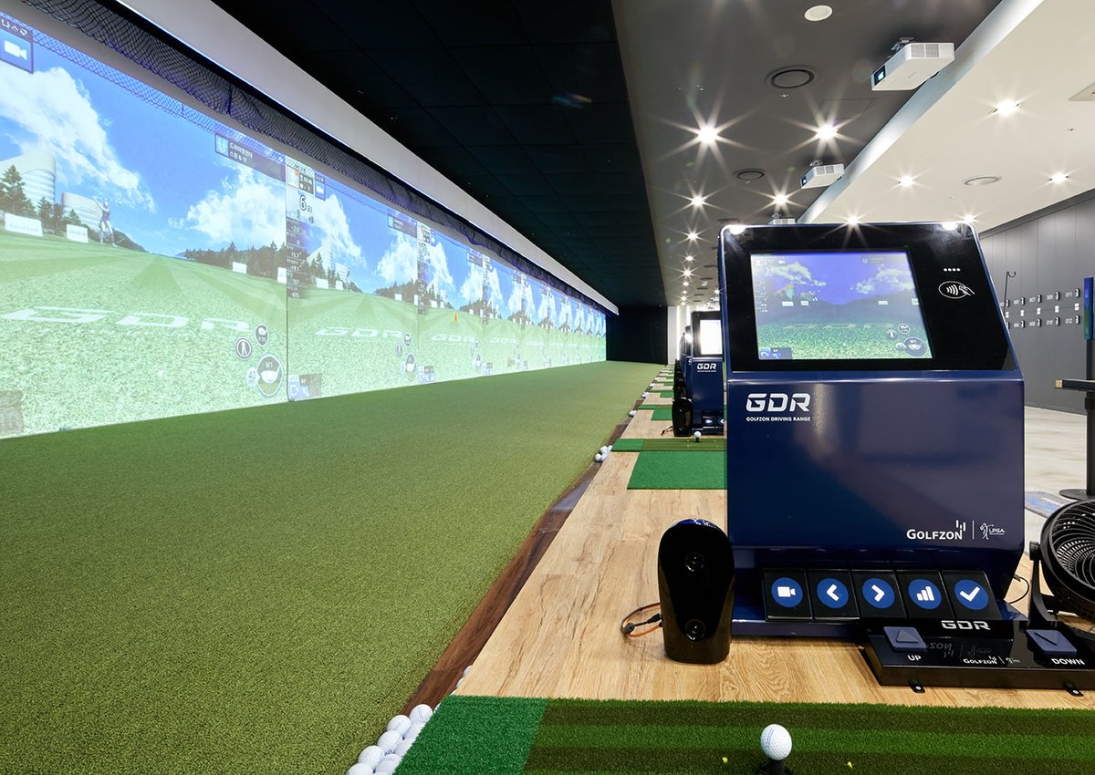 最新人気 GOLFZON WAVE PLAY 家庭用 ゴルフシミュレーター ゴルフゾン