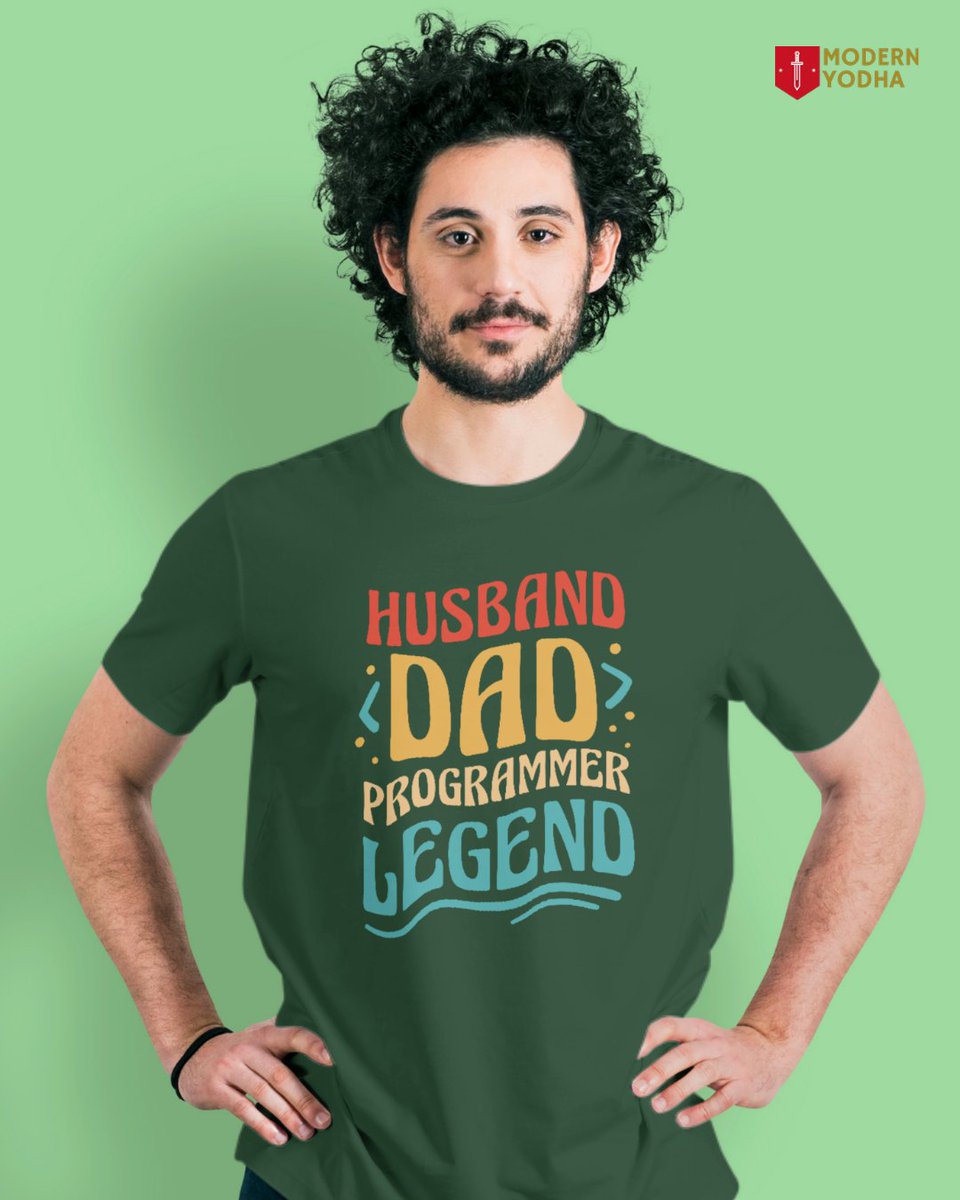 ModernYodha's tweet photo. Husband, Dad, Programmer - True Legend's Journey - #ProgrammerT-Shirt💍👨‍👧‍👦👨‍💻 - a stunning blend of love, fatherhood, and programming.

Grab Here ➡️ https://t.co/02pdob7xJF

Embrace your roles with pride and showcase your #programming prowess

#ProudHusband #DevotedDad #CodingDad https://t.co/ljuKoCfk78