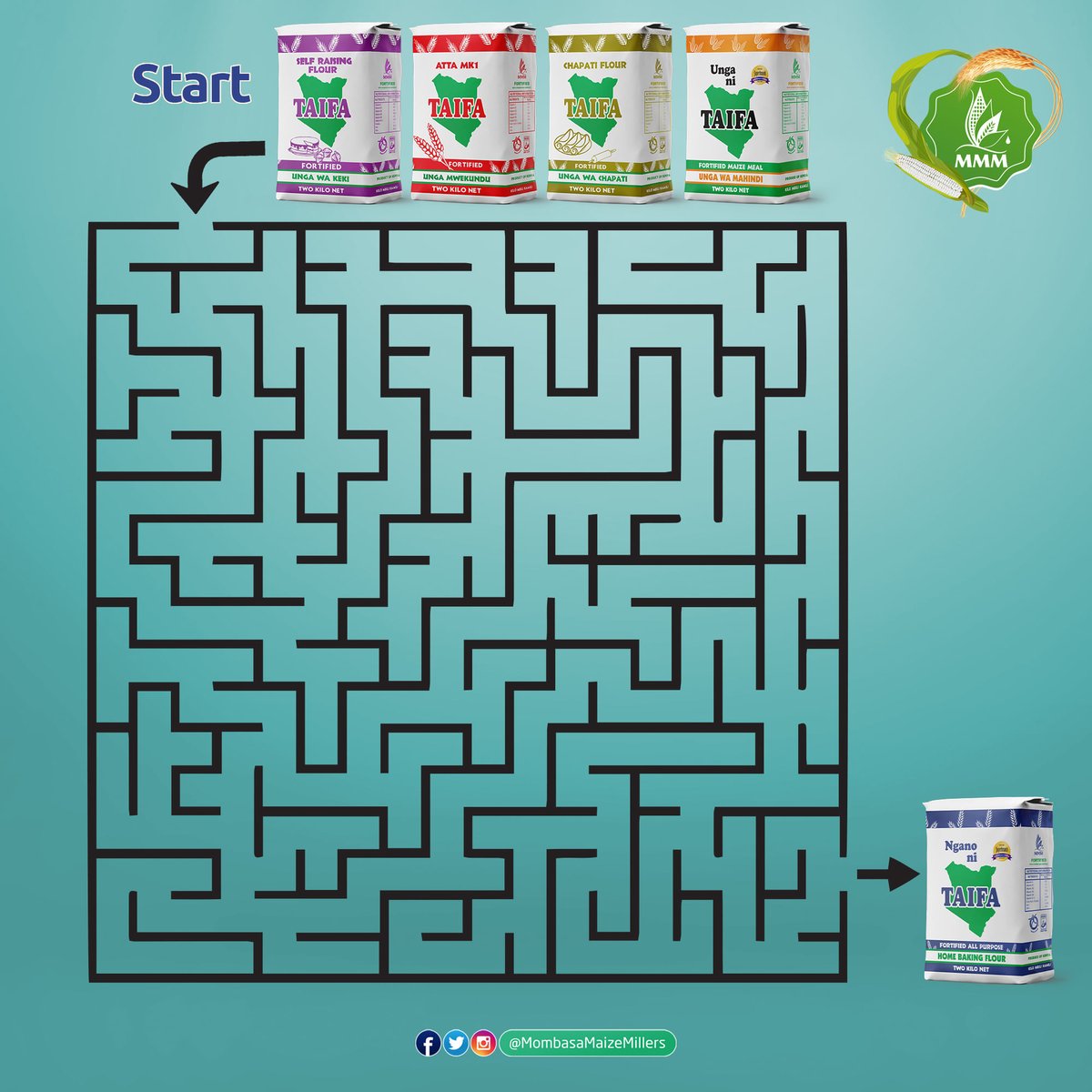 Hatuku waghost jana😄. Tuko pamoja!

Hii mid-month we would like to make it a SUPER SATOO for you and your 2 buddies! 

10k, 5k, 5k. Sounds good?

Tag them alafu you know the drill:
1. Follow us
2. Quote retweet your way to the missing TAIFA pack.

Kaende!
#UngaNiTaifa