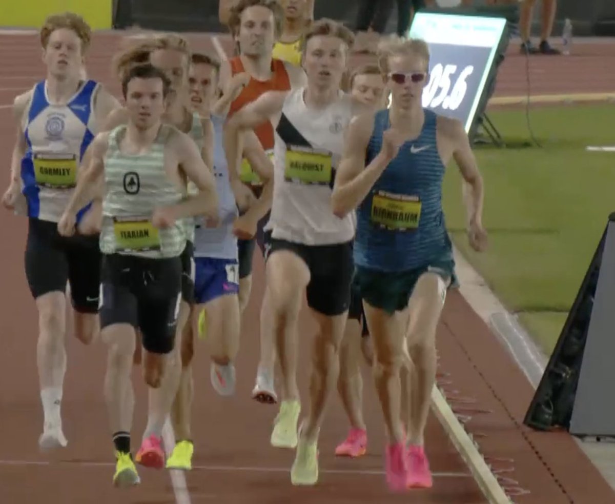 Simeon BIRNBAUM
🔥3:37.93🔥 for 3rd in the Mens 1500m pro field which moves him to #2 All-Time on the US HS 1500m list.