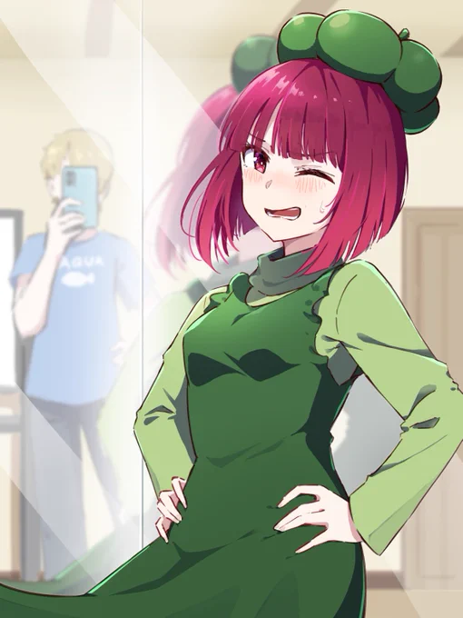 ピーマン食べたらスーパーマン みんなも踊ればピーターパン  #推しの子 #有馬かな #重曹ちゃん