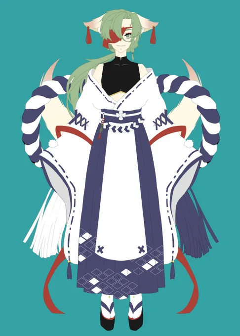 やっと線画色変え終わったので影入れするー