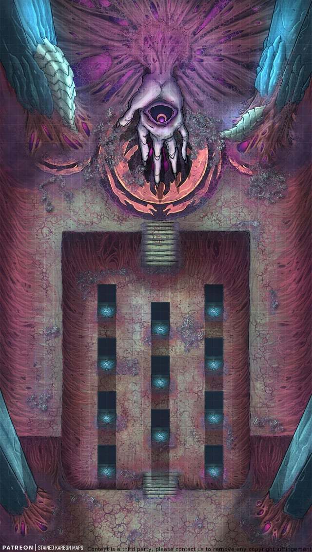 The death pit is a dark and foreboding temple located in Vecna's domain. The temple is filled with terrible traps and deadly creatures, and it is rumored that Vecna himself may be lurking in the shadows. adventurers who venture into the death pit are likely to meet their end.