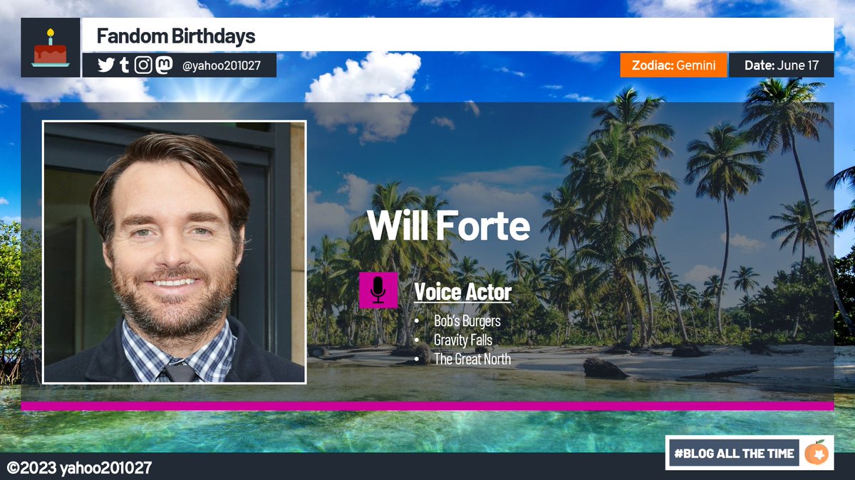 Happy Birthday to the characters of Kurt Enermy & Mr. Grant on Bob's Burgers (2011-), Wolf Tobin on The Great North (2021-), and Tyler Cutebiker on Gravity Falls (2012-2016), Actor @OrvilleIV. #BobsBurgers #TheGreatNorth #GravityFalls #FandomBirthdays