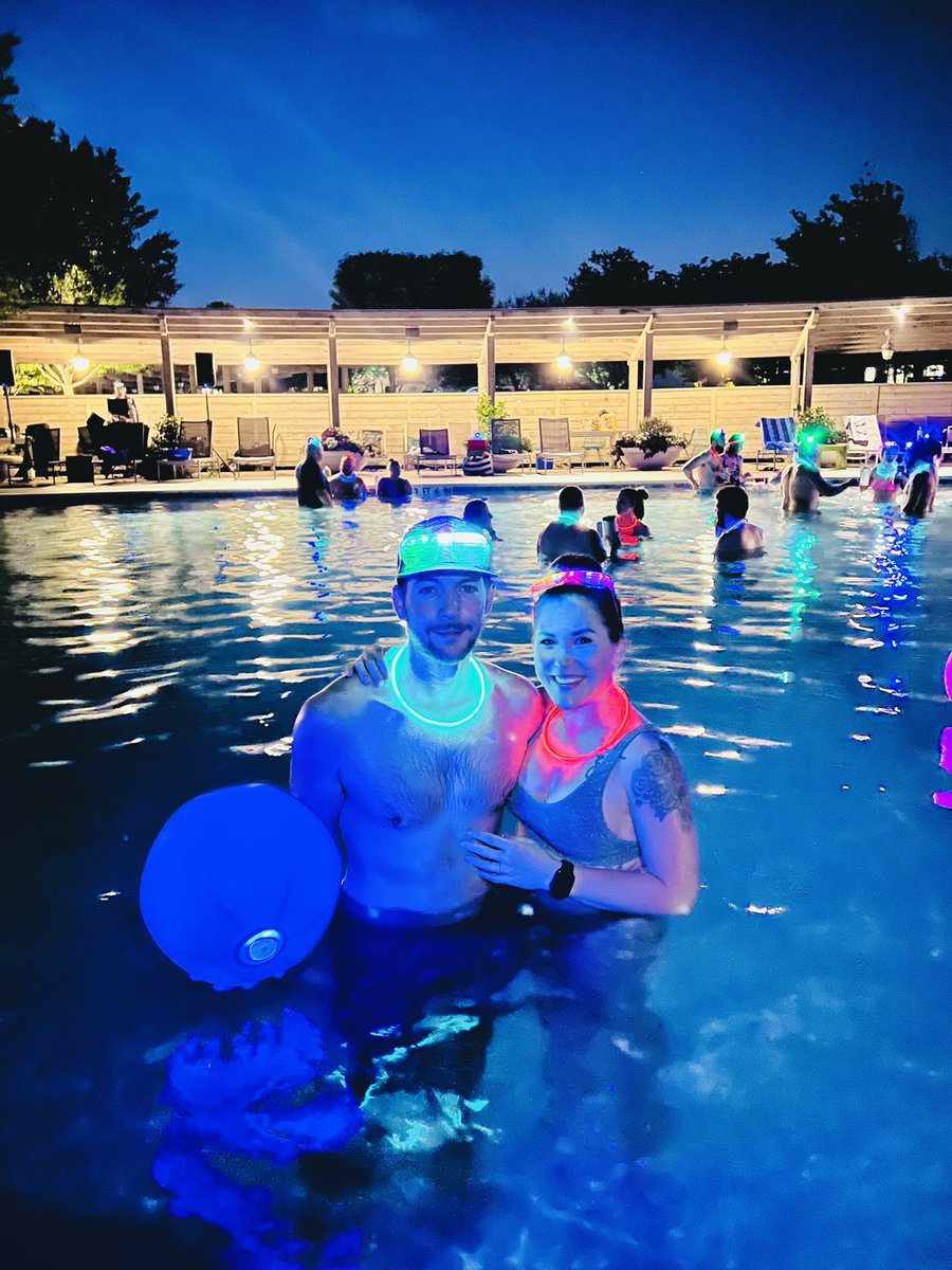 It was an adults only kinda night! #PoolParty