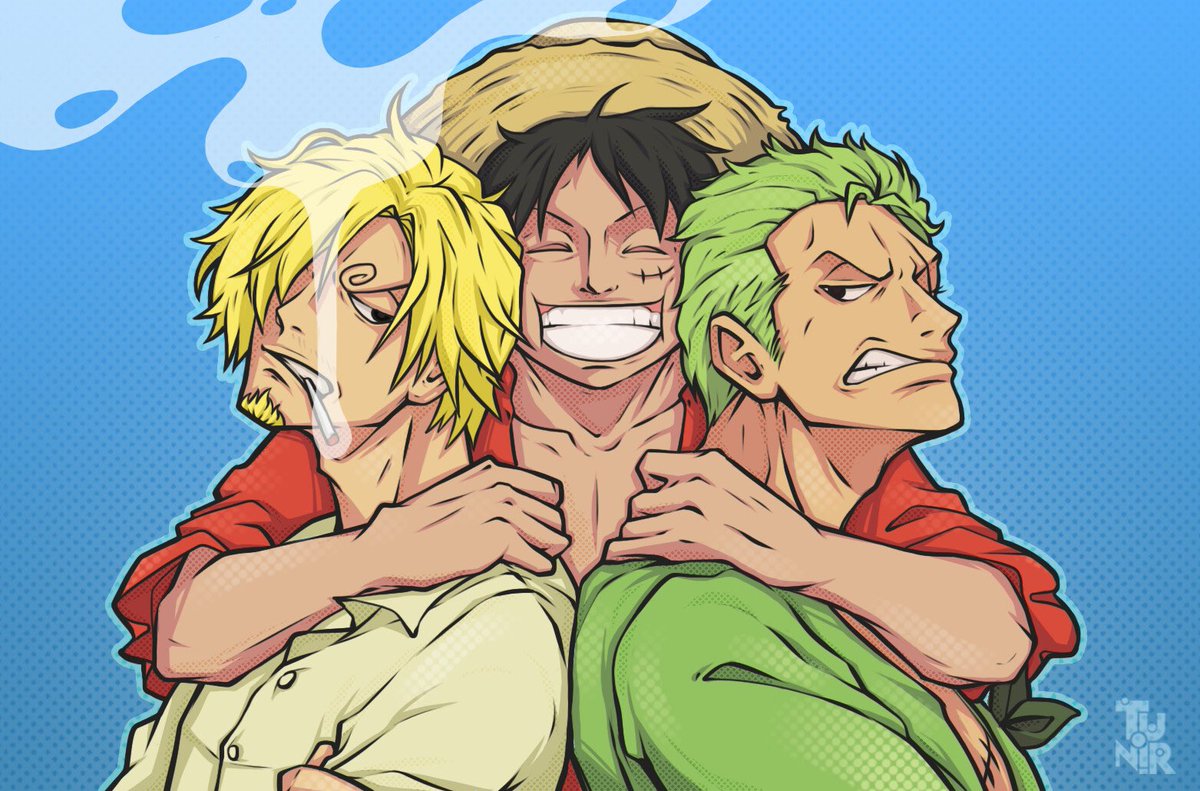 Monster Trio One Piece Art Monster Trio One Piece Art