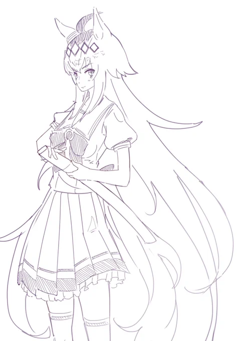 こういうウマ娘×刀描きたいけどリクエストあります??