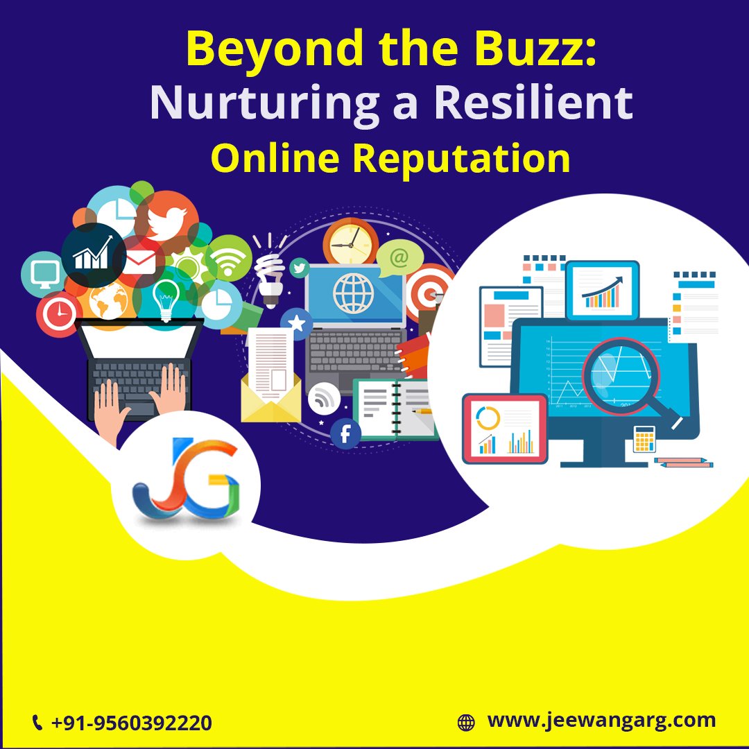 💼💥 Don't let your online reputation be left to chance! Join JeewanGarg's experts and take control of your brand's narrative in the digital realm. 🌟🔑  
#OnlineReputationManagement #SMO #DigitalMarketing #BrandManagement #OnlineReputation #BeyondTheBuzz