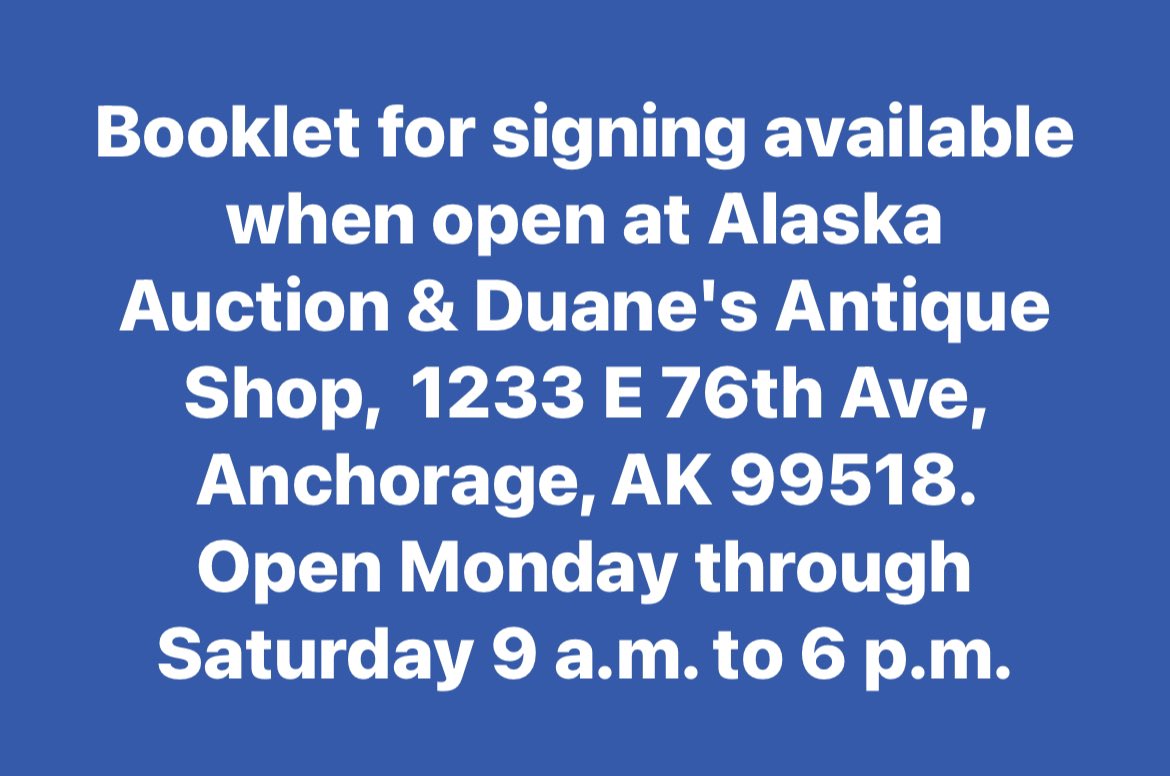 #Anchorage Repeal #RankedChoiceVoting Signing Opportunities