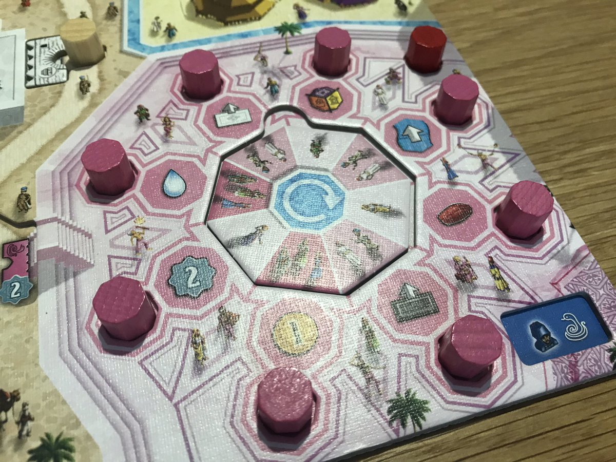 NoOrdinaryMeeps's tweet photo. So #DataJon night was last night and with #Marrakesh still on the table we played that instead of #Tapestry!
He loved it so much he only went and won it! 146-124-122
Trying to figure this game out is proving difficult. Jon won with less Keshis on the board than each of us! ๐ https://t.co/6DQqAAwunN