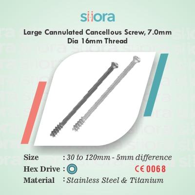 siorasurgicals's tweet image. Large Cannulated Cancellous Screw is intended to be used for treating fractures, osteotomies, and bone fusions in both large and small bones.
siiora.com/product/large-…
@siorasurgicals #Cannulated #Cancellous #Screw #osteotomies #bones #instruments #orthopedic #implants #fractures