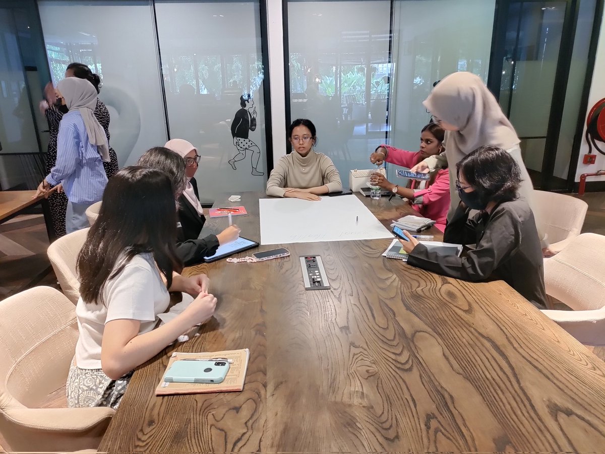 asapasia's tweet photo. Breaking into groups to discuss what Sexual and Reproductive Health and Rights should actually entail and what are the gaps that we need to bridge ?
@RRAAMalaysia
#ASAPYAI2023
#abortionrights #reprorights #SRHR https://t.co/VlYLFFuwZy