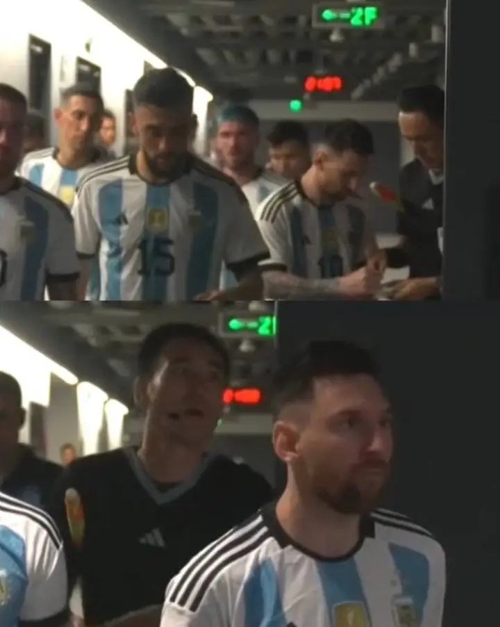 Throwback when Messi was caught while paying referees during the World Cup 🥵