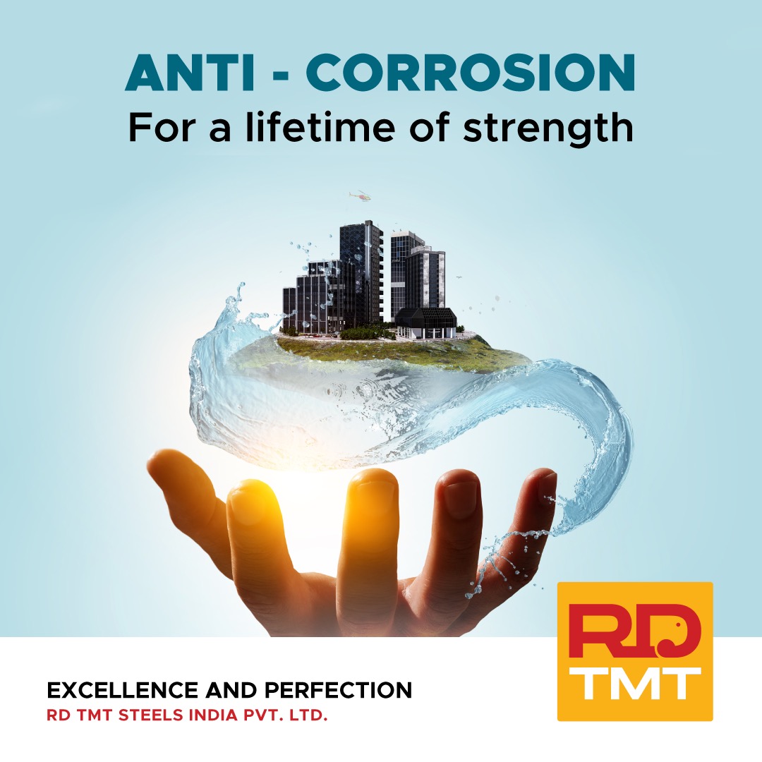 Shielded Against Decay: Uncompromising Protection with Anti-Corrosion TMT Steel

#tmtbars #steel #construction #constructionmaterials #civilengineer #engineers #builders #civilconstruction #constructionmanagement #steeltraders #steelstrucure #rdtmt #madeinindia #rdtmtsteel